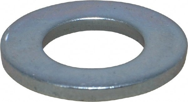 Value Collection - M14 Screw, Steel Standard Flat Washer - 15mm ID x 28mm OD, 2.5mm Thick, Zinc-Plated Finish - Exact Tooling