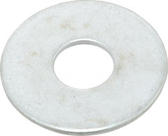 Value Collection - 1/2" Screw, Steel Fender Flat Washer - 1/2" ID x 1-1/2" OD, 0.08" Thick, Zinc-Plated Finish - Exact Tooling