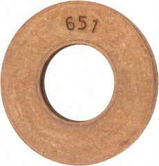 Value Collection - 5/8" Screw, Silicon Bronze Standard Flat Washer - 0.656" ID x 1-1/2" OD, 0.102" Thick - Exact Tooling