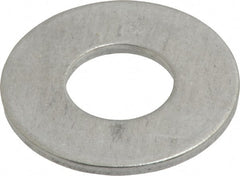 Value Collection - 1/2" Screw, Aluminum Standard Flat Washer - 0.562" ID x 1-1/4" OD, 0.089" Thick - Exact Tooling
