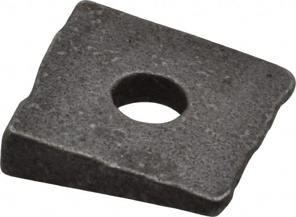 Value Collection - 3/8" Bolt, Iron Beveled Square Washer - 7/16" ID, 11/32 Minimum Thickness - Exact Tooling