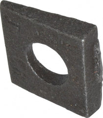 Value Collection - 1/2" Bolt, Iron Beveled Square Washer - 9/16" ID, 11/32 Minimum Thickness - Exact Tooling