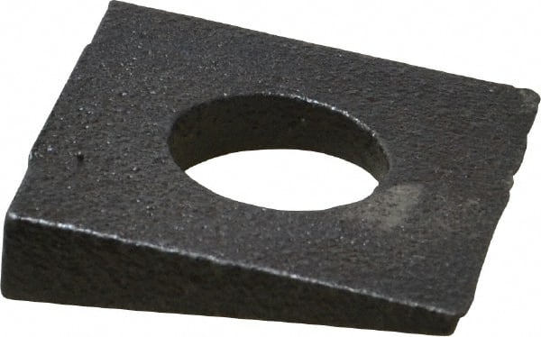 Value Collection - 5/8" Bolt, Iron Beveled Square Washer - 11/16" ID, 13/32 Minimum Thickness - Exact Tooling