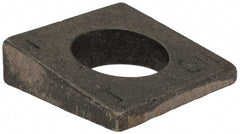 Value Collection - 1" Bolt, Iron Beveled Square Washer - 1-1/16" ID, 9/16 Minimum Thickness - Exact Tooling