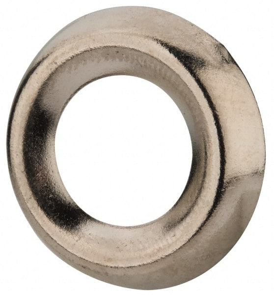 Value Collection - 0.021" Thick, Nickel-Plated Finish, Brass, Standard Countersunk Washer - 0.585" ID x 0.89" OD - Exact Tooling