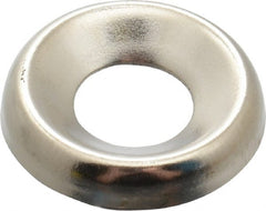 Value Collection - 5/32" Thick, Nickel-Plated Finish, Steel, Standard Countersunk Washer - 0.305" ID x 25/32" OD - Exact Tooling