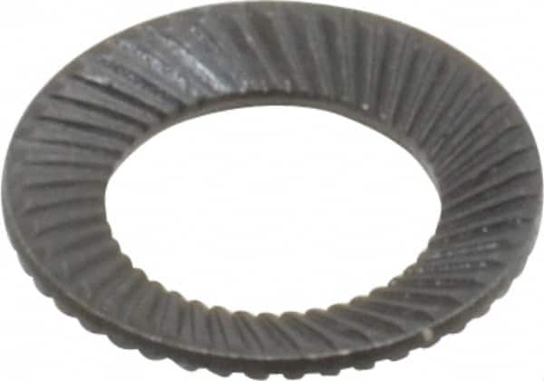 Value Collection - #10 Bolt, 0.209" ID, Steel, Belleville Disc Spring - 0.354" OD - Exact Tooling