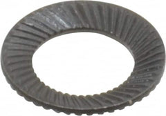 Value Collection - #10 Bolt, 0.209" ID, Steel, Belleville Disc Spring - 0.354" OD - Exact Tooling