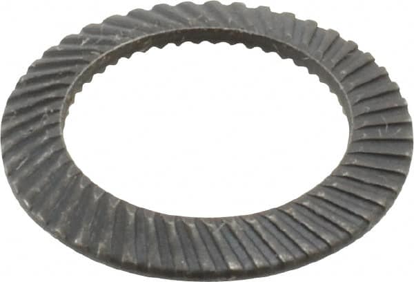 Value Collection - 3/8" Bolt, 0.413" ID, Steel, Belleville Disc Spring - 0.63" OD - Exact Tooling