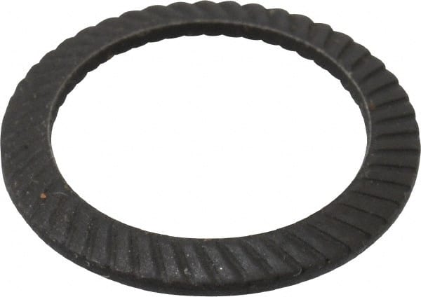 Value Collection - 1/2" Bolt, 0.512" ID, Steel, Belleville Disc Spring - 0.709" OD, 0.067" High, 0.043" Thick - Exact Tooling