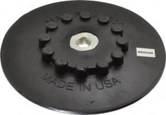 Norton - 7" Diam Quick-Change Type S Disc Backing Pad - Medium Density, 8,600 RPM, Speed-Lok Compatible - Exact Tooling