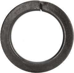 Value Collection - 7/8", 0.887" ID, 0.234" Thick High Collar Split Lock Washer - Steel, Uncoated, 0.887" Min ID, 0.905" Max ID, 1.296" Max OD - Exact Tooling