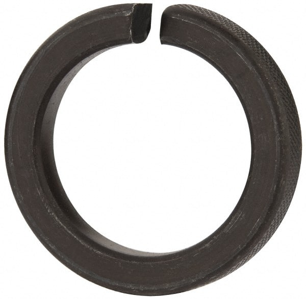 Value Collection - 1-1/2", 1.504" ID, 3/8" Thick High Collar Split Lock Washer - Steel, Uncoated, 1.504" Min ID, 1.534" Max ID, 2.17" Max OD - Exact Tooling