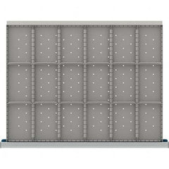 LISTA - 18-Compartment Drawer Divider Layout for 3.15" High Drawers - Exact Tooling