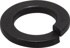 Value Collection - M12, 12.2mm ID, 2.5mm Thick Split Lock Washer - Steel, Uncoated, 12.2mm Min ID, 12.7mm Max ID, 21.1mm Max OD - Exact Tooling