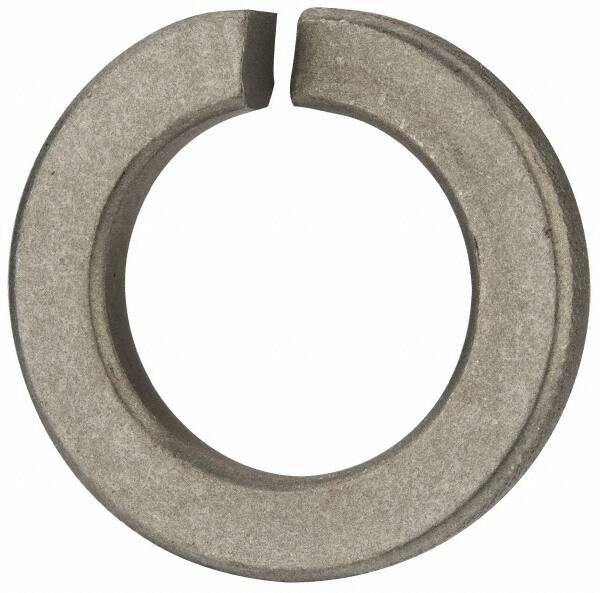 Value Collection - 1-1/4", 1.254" ID, 0.312" Thick Split Lock Washer - Steel, Zinc-Plated Finish, 1.254" Min ID, 1.28" Max ID, 2.036" Min OD, 2.045" Max OD - Exact Tooling