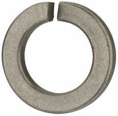 Value Collection - 1-1/4", 1.254" ID, 0.312" Thick Split Lock Washer - Steel, Zinc-Plated Finish, 1.254" Min ID, 1.28" Max ID, 2.036" Min OD, 2.045" Max OD - Exact Tooling