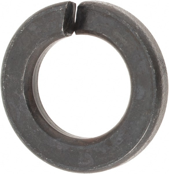 Value Collection - 1/2", 0.502" ID, 1/8" Thick Split Lock Washer - Steel, Uncoated, 0.502" Min ID, 0.512" Max ID, 0.869" Min OD, 0.873" Max OD - Exact Tooling