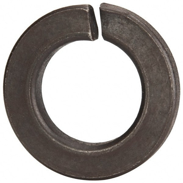 Value Collection - 9/16", 0.564" ID, 0.141" Thick Split Lock Washer - Steel, Uncoated, 0.564" Min ID, 0.574" Max ID, 0.965" Min OD, 0.971" Max OD - Exact Tooling