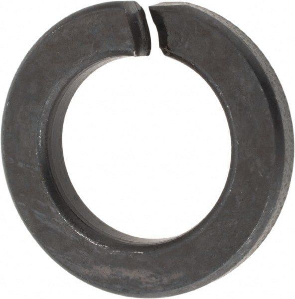Value Collection - 7/8", 0.878" ID, 0.219" Thick Split Lock Washer - Steel, Uncoated, 0.878" Min ID, 0.894" Max ID, 1.459" Min OD, 1.464" Max OD - Exact Tooling