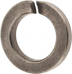 Value Collection - 1", 1.003" ID, 1/4" Thick Split Lock Washer - Steel, Uncoated, 1.003" Min ID, 1.024" Max ID, 1.656" Min OD, 1.661" Max OD - Exact Tooling