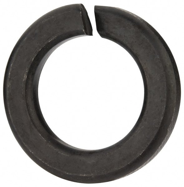 Value Collection - 1-1/8", 1.129" ID, 0.281" Thick Split Lock Washer - Steel, Uncoated, 1.129" Min ID, 1.153" Max ID, 1.847" Min OD, 1.853" Max OD - Exact Tooling