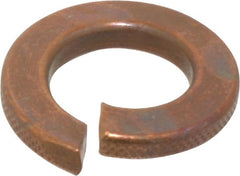 Value Collection - 7/16", 0.44" ID, 0.776" OD, 0.109" Thick Split Lock Washer - Silicon Bronze, 0.443" Min ID, 0.455" Max ID, 0.779" Min OD, 0.787" Max OD - Exact Tooling