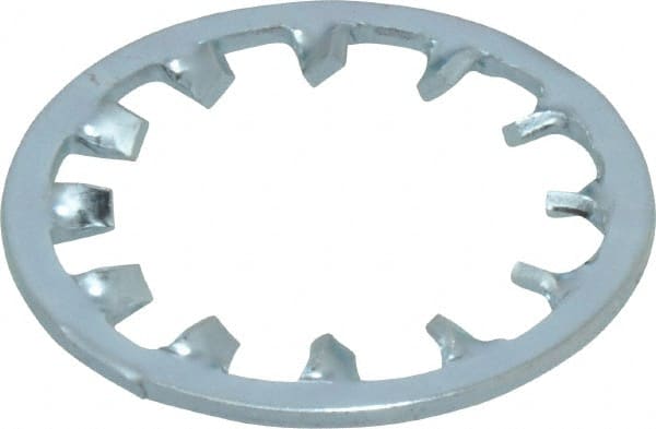 Value Collection - 7/8" Screw, 0.927" ID, Steel Internal Tooth Lock Washer - 1.41" OD, Zinc-Plated, Grade 2 - Exact Tooling