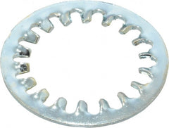 Value Collection - 1-1/4" Screw, 1.325" ID, Steel Internal Tooth Lock Washer - 1.975" OD, Zinc-Plated, Grade 2 - Exact Tooling