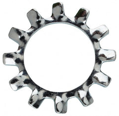Value Collection - 3/4" Screw, 0.795" ID, Steel External Tooth Lock Washer - 1.245" OD, Zinc-Plated, Grade 2 - Exact Tooling