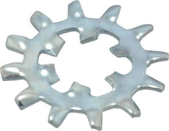 Value Collection - 5/16" Screw, 0.332" ID, Steel Internal Tooth & External Tooth Lock Washer - 0.9" OD, Zinc-Plated, Grade 2 - Exact Tooling