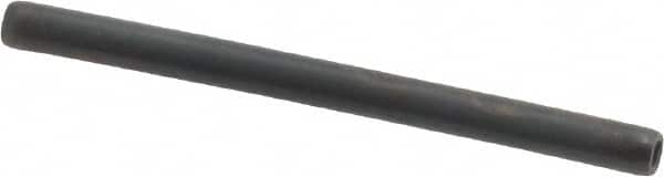 Made in USA - 1/16" Diam x 7/8" Long Coiled Spring Pin - Grade 1070-1090 Alloy Steel, Black Oxide Finish - Exact Tooling