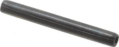 Made in USA - 3/32" Diam x 7/8" Long Coiled Spring Pin - Grade 1070-1090 Alloy Steel, Black Oxide Finish - Exact Tooling