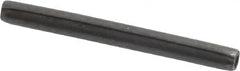 Made in USA - 3/32" Diam x 1" Long Coiled Spring Pin - Grade 1070-1090 Alloy Steel, Black Oxide Finish - Exact Tooling