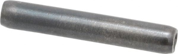 Made in USA - 5/32" Diam x 1" Long Coiled Spring Pin - Grade 1070-1090 Alloy Steel, Black Oxide Finish - Exact Tooling