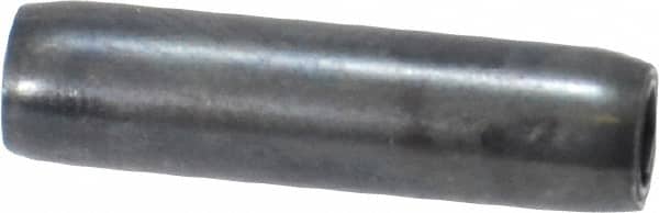 Made in USA - 3/16" Diam x 3/4" Long Coiled Spring Pin - Grade 1070-1090 Alloy Steel, Black Oxide Finish - Exact Tooling