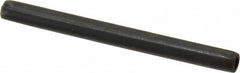 Made in USA - 3/16" Diam x 2-1/4" Long Coiled Spring Pin - Grade 1070-1090 Alloy Steel, Black Oxide Finish - Exact Tooling