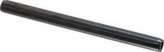 Made in USA - 3/16" Diam x 2-1/2" Long Coiled Spring Pin - Grade 1070-1090 Alloy Steel, Black Oxide Finish - Exact Tooling