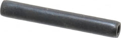 Made in USA - 7/32" Diam x 1-1/2" Long Coiled Spring Pin - Grade 1070-1090 Alloy Steel, Black Oxide Finish - Exact Tooling