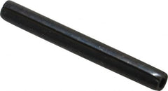 Made in USA - 7/32" Diam x 2" Long Coiled Spring Pin - Grade 1070-1090 Alloy Steel, Black Oxide Finish - Exact Tooling
