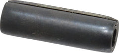 Made in USA - 5/16" Diam x 1" Long Coiled Spring Pin - Grade 1070-1090 Alloy Steel, Black Oxide Finish - Exact Tooling