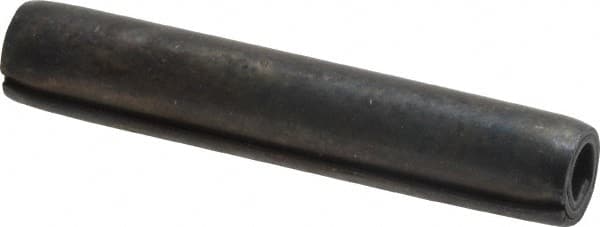 Made in USA - 5/16" Diam x 1-3/4" Long Coiled Spring Pin - Grade 1070-1090 Alloy Steel, Black Oxide Finish - Exact Tooling