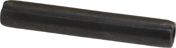 Made in USA - 5/16" Diam x 2" Long Coiled Spring Pin - Grade 1070-1090 Alloy Steel, Black Oxide Finish - Exact Tooling