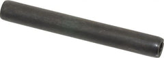 Value Collection - 5/16" Diam x 2-1/2" Long Coiled Spring Pin - Grade 1070-1090 Alloy Steel, Black Oxide Finish - Exact Tooling