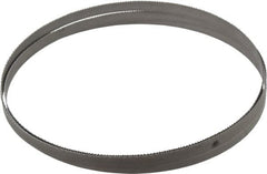 Lenox - 10 to 14 TPI, 7' 5" Long x 1/2" Wide x 0.025" Thick, Welded Band Saw Blade - Bi-Metal, Toothed Edge, Modified Raker Tooth Set, Flexible Back, Contour Cutting - Exact Tooling