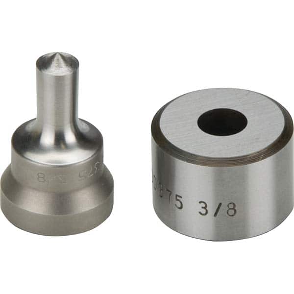 Enerpac - Hydraulic Punch Press Dies & Punches Type: Round Punch Diameter (mm): 9.50 - Exact Tooling