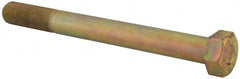 Made in USA - 1-14 UNF, 10" Length Under Head Hex Head Cap Screw - Exact Tooling
