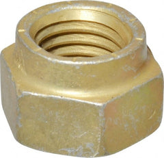 Value Collection - 3/4-10 UNC Grade L9 Hex Lock Nut with Distorted Thread - 1-1/8" Width Across Flats, Cadmium Dichromate Finish - Exact Tooling
