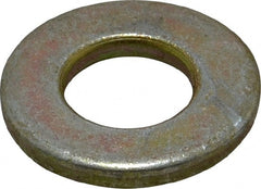 Made in USA - 5/8" Screw, Grade 9 Steel SAE Flat Washer - Exact Tooling
