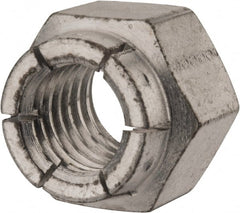 Flex-Loc - 5/8-11 UNC Grade 2 Hex Lock Nut with Expanding Flex Top - Exact Tooling